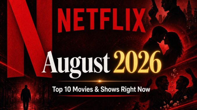 Netflix August 2026