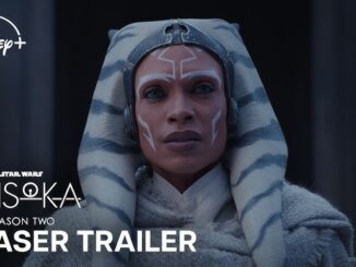 Ahsoka Tano in ceremonial costume with head-tail lekku; promo image for Disney+ Star Wars: Ahsoka Season 2 teaser trailer.